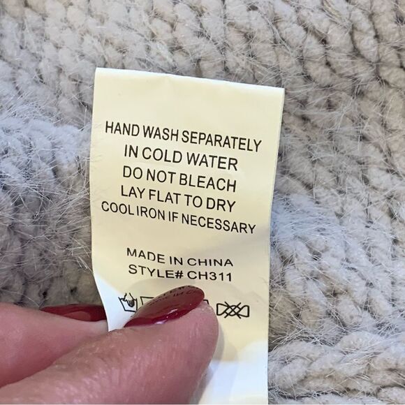 The Impeccable Pig Gray Sweater Size Medium - Picture 8 of 10